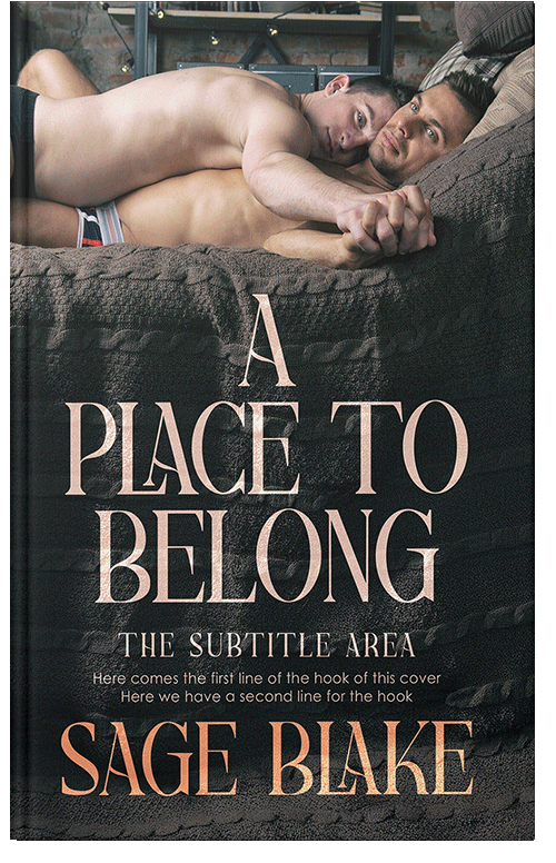 Front view of Premade Romance Book Cover - Akaroa