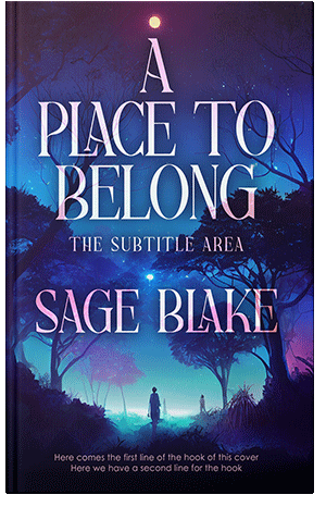 Pre Made Book Cover Lucky Point