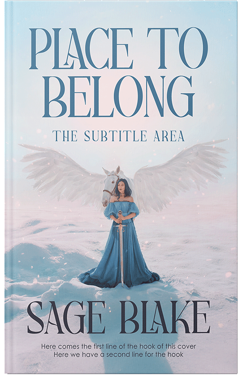 Front view of Premade Fantasy Book Cover - Mischka