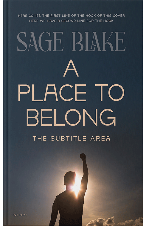 Front view of Ebony Clay #34174 - Premade Travel Book Cover