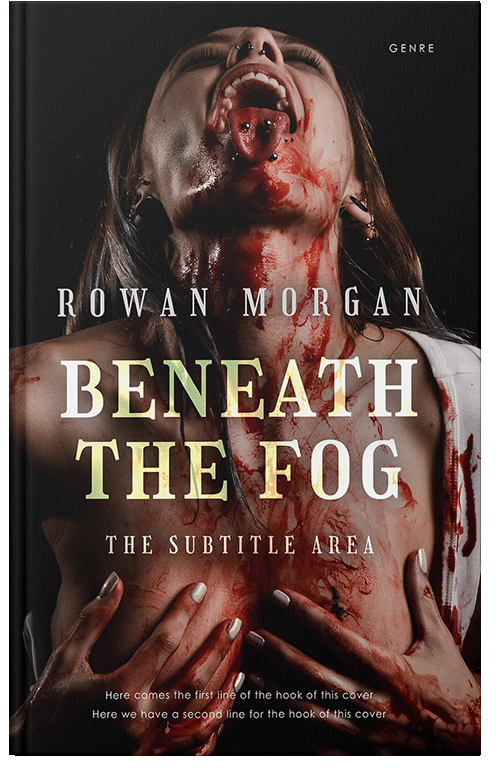 Front view of Oriental Pink #34183 - Premade Mystery & Thriller & Suspense Book Cover