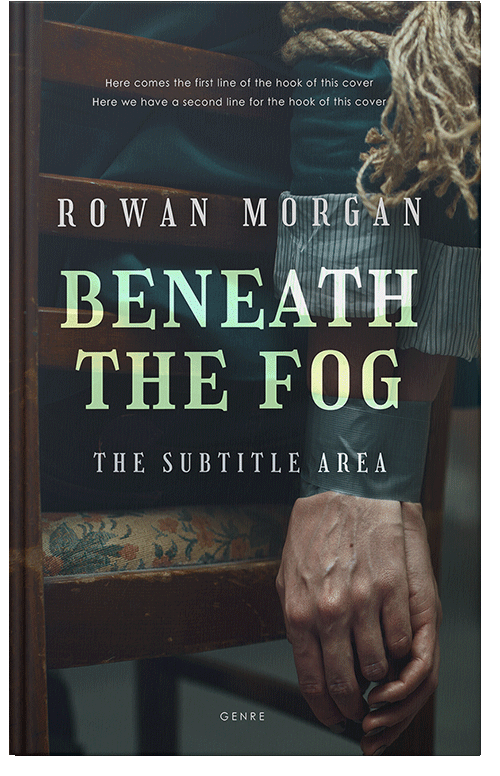 Front view of Shark #34184 - Premade Mystery & Thriller & Suspense Book Cover