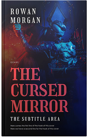 Pre Made Book Cover Ebony