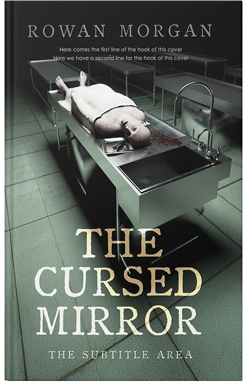 Front view of Heavy Metal #34199 - Premade Science Fiction Book Cover