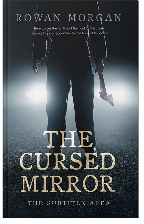 Front view of Premade Mystery & Thriller & Suspense Book Cover - Pumice