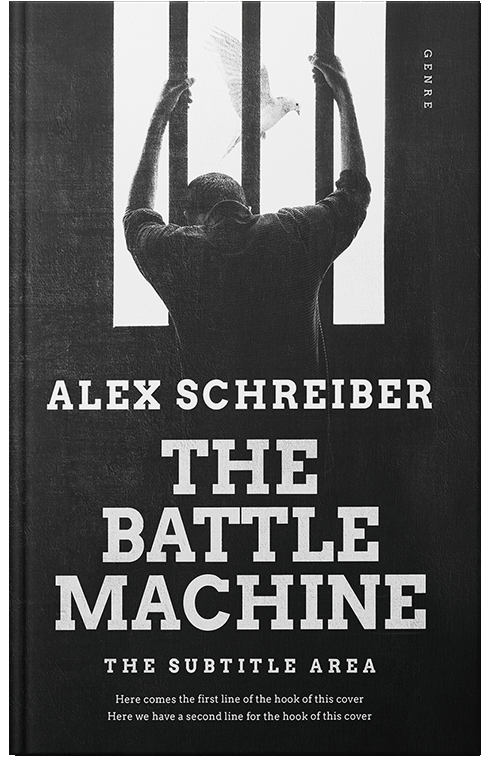 Front view of Gallery #34204 - Premade Mystery & Thriller & Suspense Book Cover