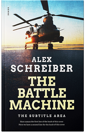 Pre Made Book Cover Woodsmoke