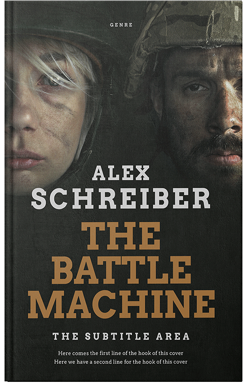 Front view of Log Cabin #34206 - Premade Historical Book Cover