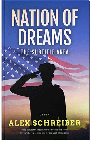 Pre Made Book Cover Dust Storm