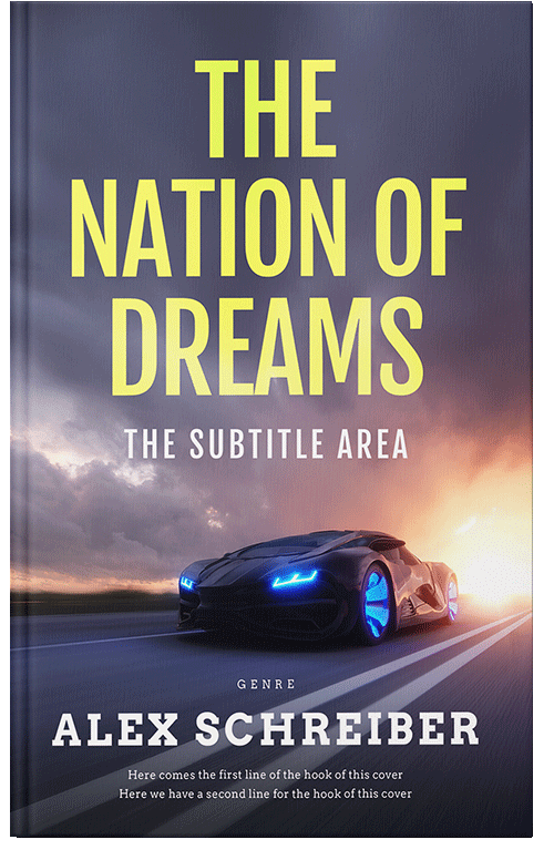 Front view of Premade Science Fiction Book Cover - Mulled Wine