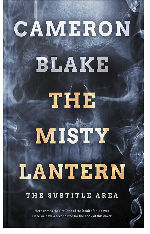 Front view of Ebony Clay #34215 - Premade Mystery & Thriller & Suspense Book Cover