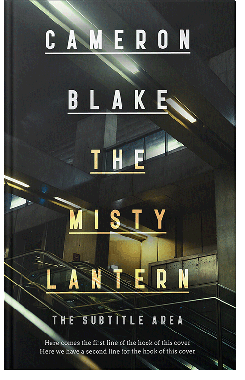 Front view of Heavy Metal #34222 - Premade Mystery & Thriller & Suspense Book Cover