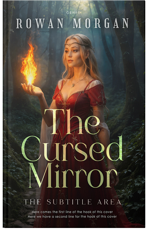 Front view of Dune #34227 - Premade Fantasy Book Cover