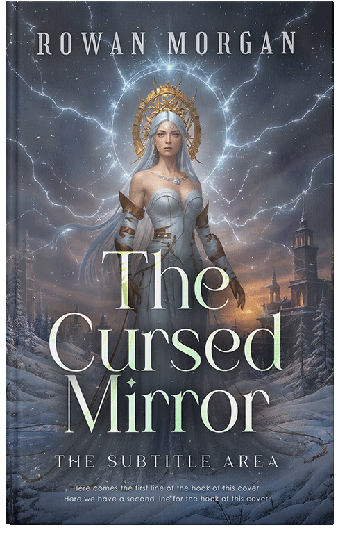 Front view of Trout #34237 - Premade Fantasy Book Cover