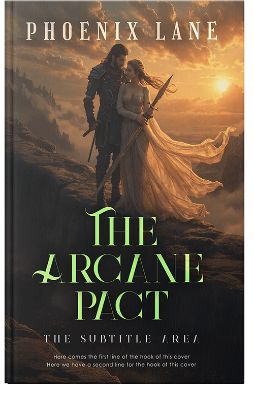 Front view of Premade Romance Book Cover - Whiskey