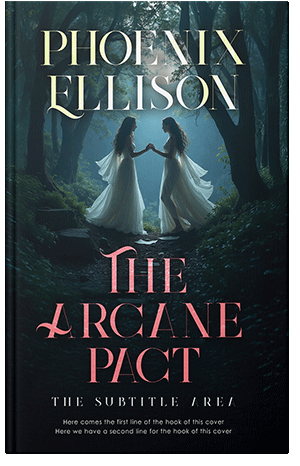 Pre Made Book Cover Aztec