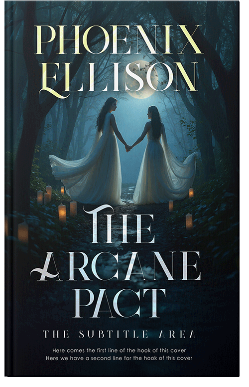 Front view of Firefly #34260 - Premade Fantasy Book Cover