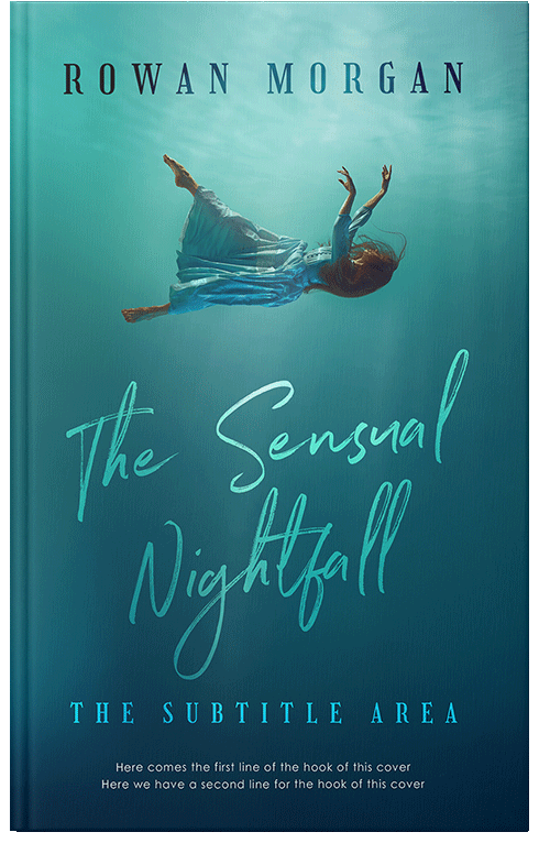 Front view of Genoa #34262 - Premade Literary Fiction Book Cover