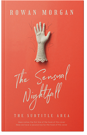 Pre Made Book Cover Flamingo