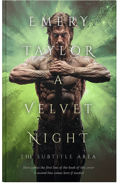 Front view of Premade Fantasy Book Cover - Rangitoto