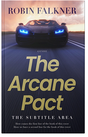 Pre Made Book Cover Cameo