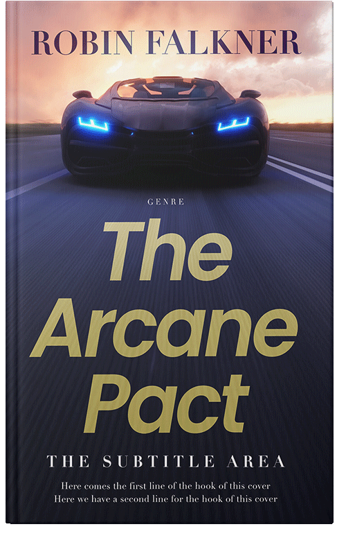 Front view of Cameo #34274 - Premade Mystery & Thriller & Suspense Book Cover