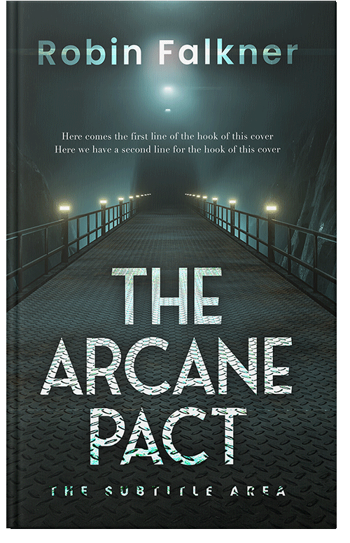 Front view of Outer Space #34278 - Premade Mystery & Thriller & Suspense Book Cover