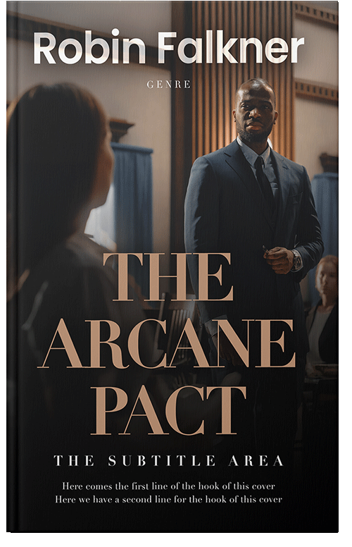 Front view of Premade Mystery & Thriller & Suspense Book Cover - Quicksand