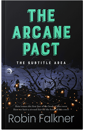 Pre Made Book Cover Woodsmoke