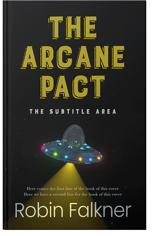 Front view of Premade Science Fiction Book Cover - Rangoon Green