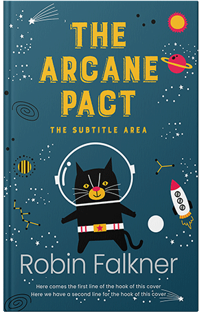 Pre Made Book Cover Chathams Blue