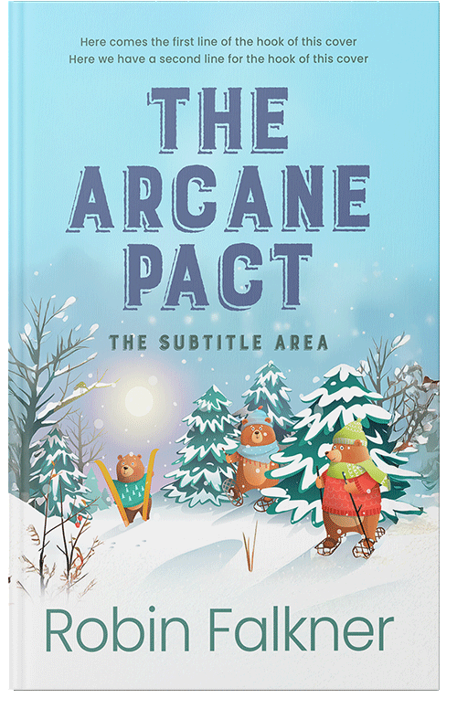 Front view of Cruise #34291 - Premade Children's Book Cover