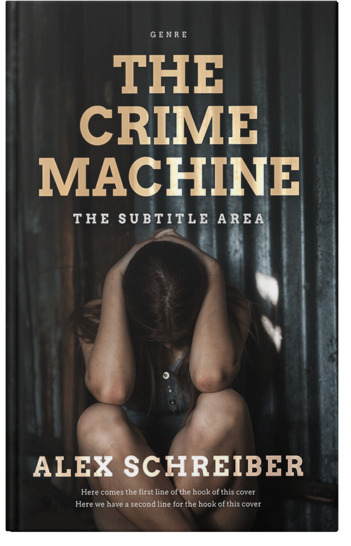 Front view of Sorrell Brown #34293 - Premade Mystery & Thriller & Suspense Book Cover