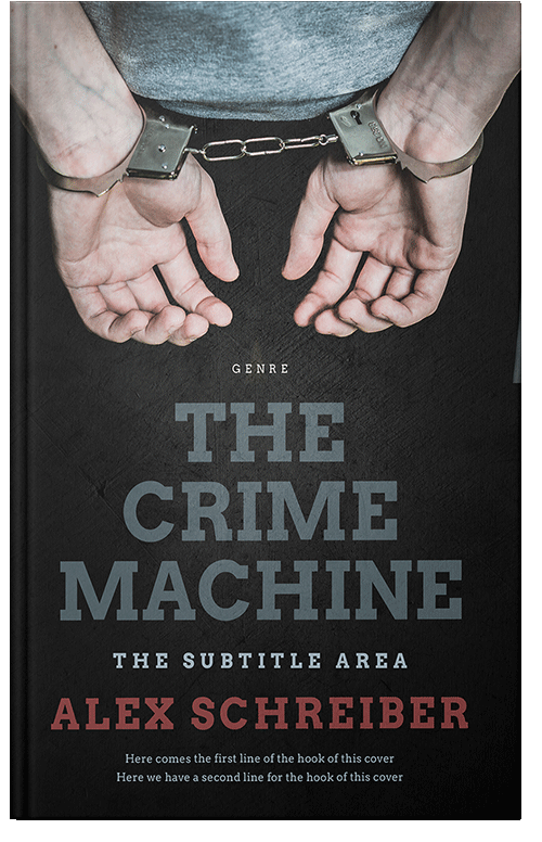 Front view of Silk #34295 - Premade Mystery & Thriller & Suspense Book Cover