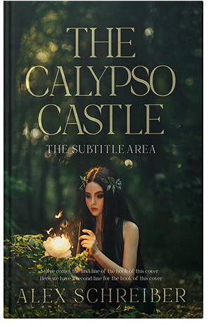 Pre Made Book Cover Hunter Green