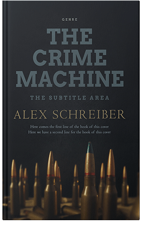 Pre Made Book Cover Shark