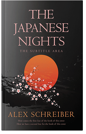 Pre Made Book Cover Terracotta