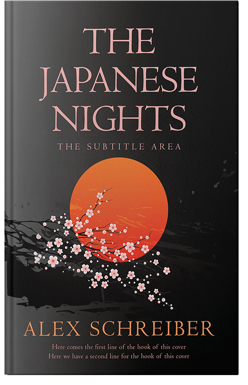 Front view of Terracotta #34302 - Premade Poetry Book Cover