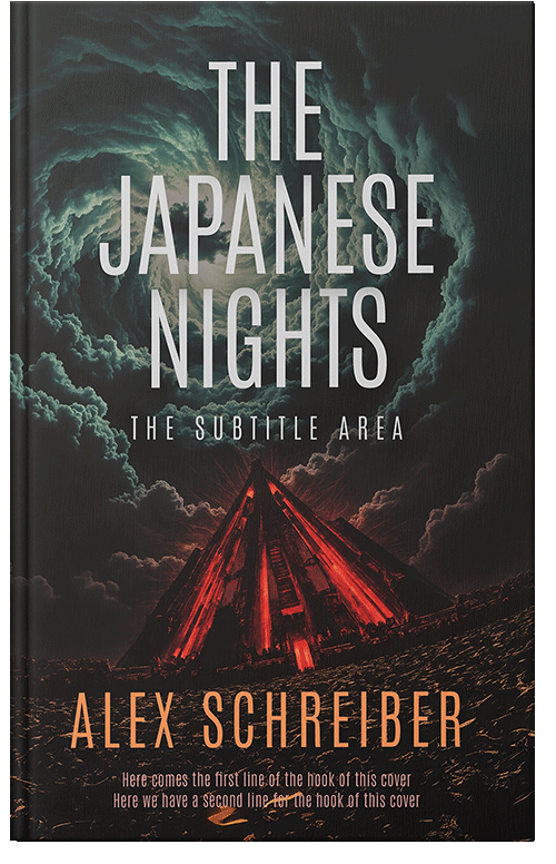 Front view of Premade Science Fiction Book Cover - Tuatara