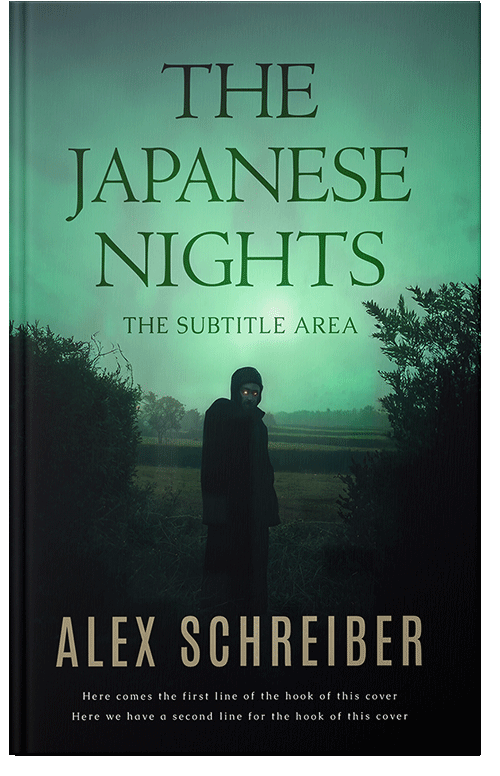 Front view of De York #34305 - Premade Mystery & Thriller & Suspense Book Cover