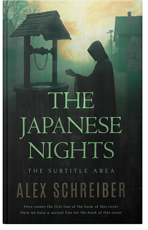 Front view of Racing Green #34307 - Premade Mystery & Thriller & Suspense Book Cover