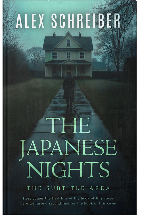 Front view of Bunker #34309 - Premade Horror Book Cover