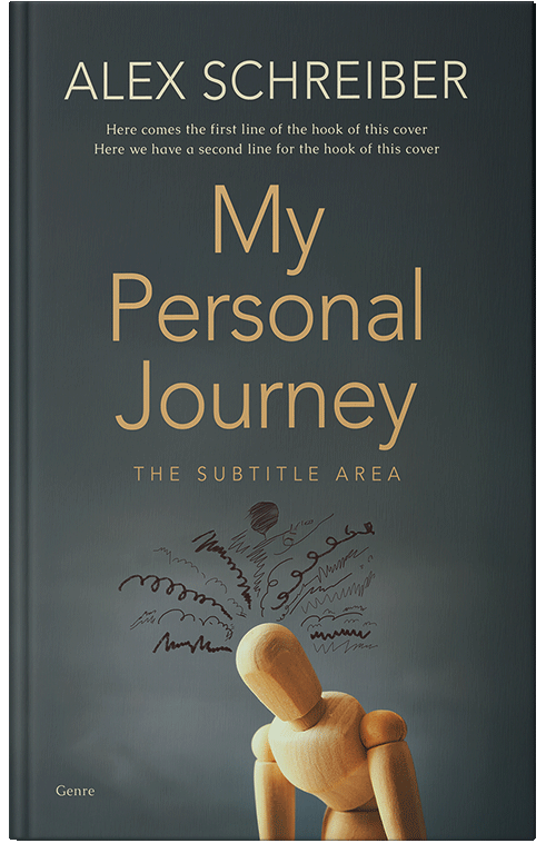 Front view of Cape Cod #34315 - Premade Self-Improvement & Self-Help Book Cover