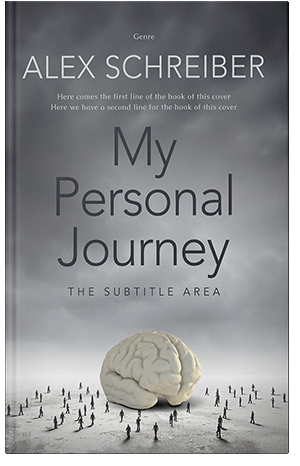 Pre Made Book Cover Oslo Gray