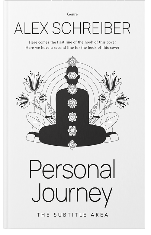 Front view of Heavy Metal #34321 - Premade Religion & Spirituality Book Cover