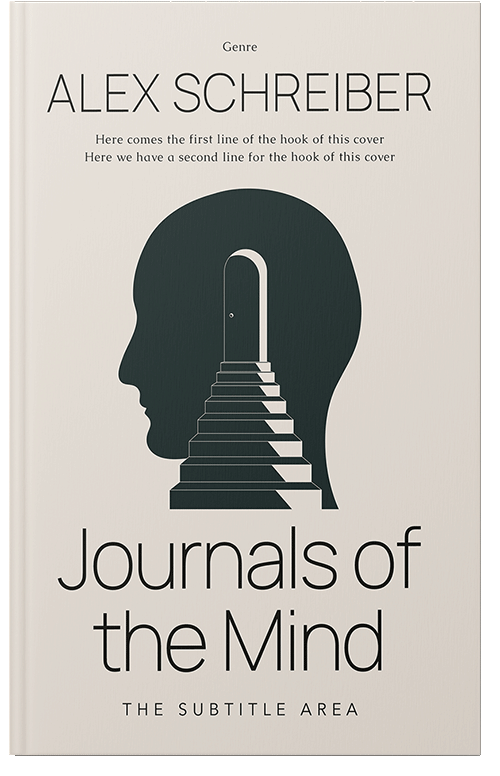 Front view of Timber Green #34322 - Premade Self-Improvement & Self-Help Book Cover