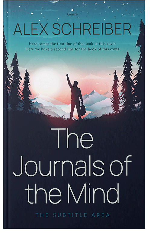 Front view of Premade Self-Improvement & Self-Help Book Cover - Swiss Coffee