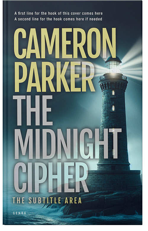 Front view of Green Mist #34328 - Premade Mystery & Thriller & Suspense Book Cover