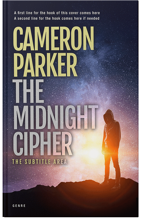 Front view of Cameo #34329 - Premade Mystery & Thriller & Suspense Book Cover