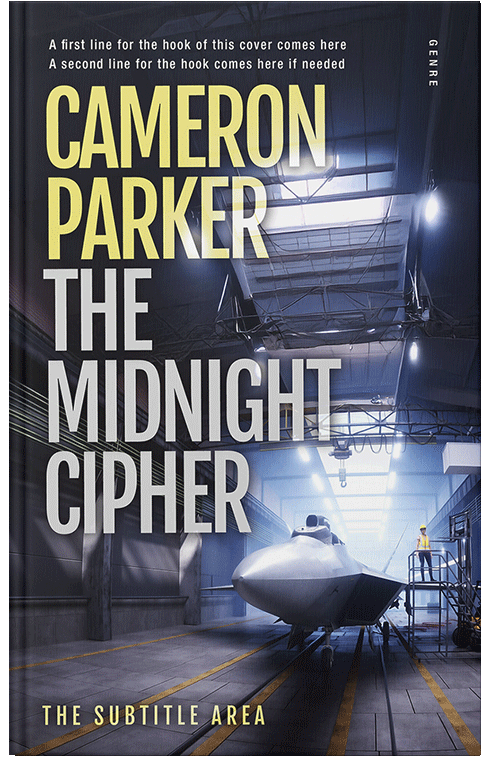 Front view of Moon Mist #34330 - Premade Science Fiction Book Cover